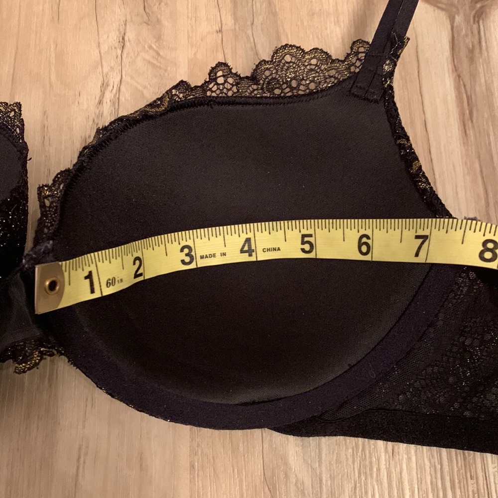 La Senza Beyond Sexy gold/blk lace bra - Picture 15 of 15